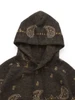 Picture No.4 of KAPITAL 12G Wool Bandana Nordic Hooded Sweater K2610KN138