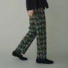Picture No.1 of minä perhonen Flower Marbles Straight Pants AEA4671