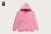 Picture No.1 of BAPE GARMENT DYED ONE POINT RELAXED FIT FULL ZIP HOODIE 1M80-115-309