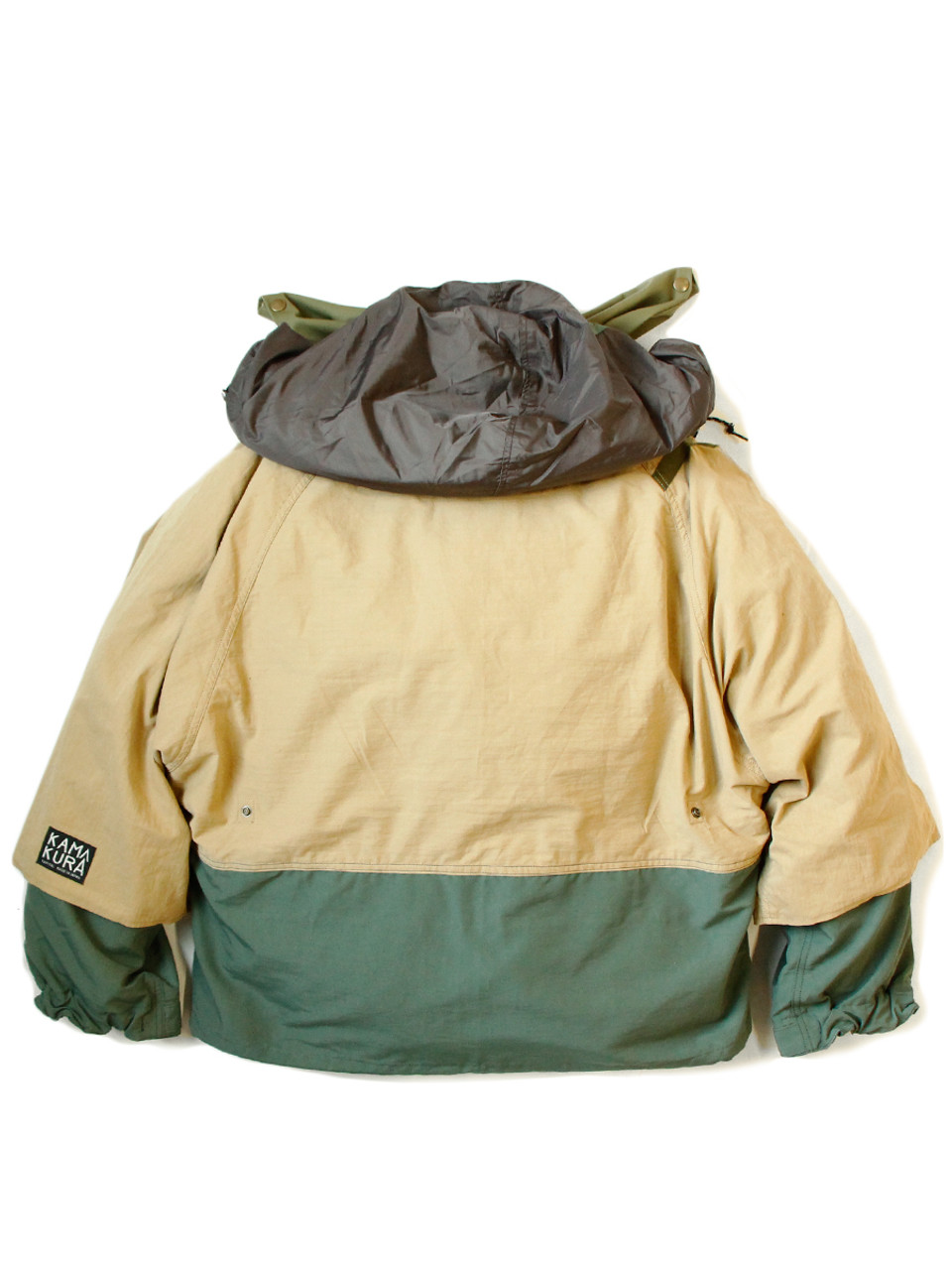 KAPITAL Jacket/Vest 60/40 Cross x Ripstop Military KAMAKURA