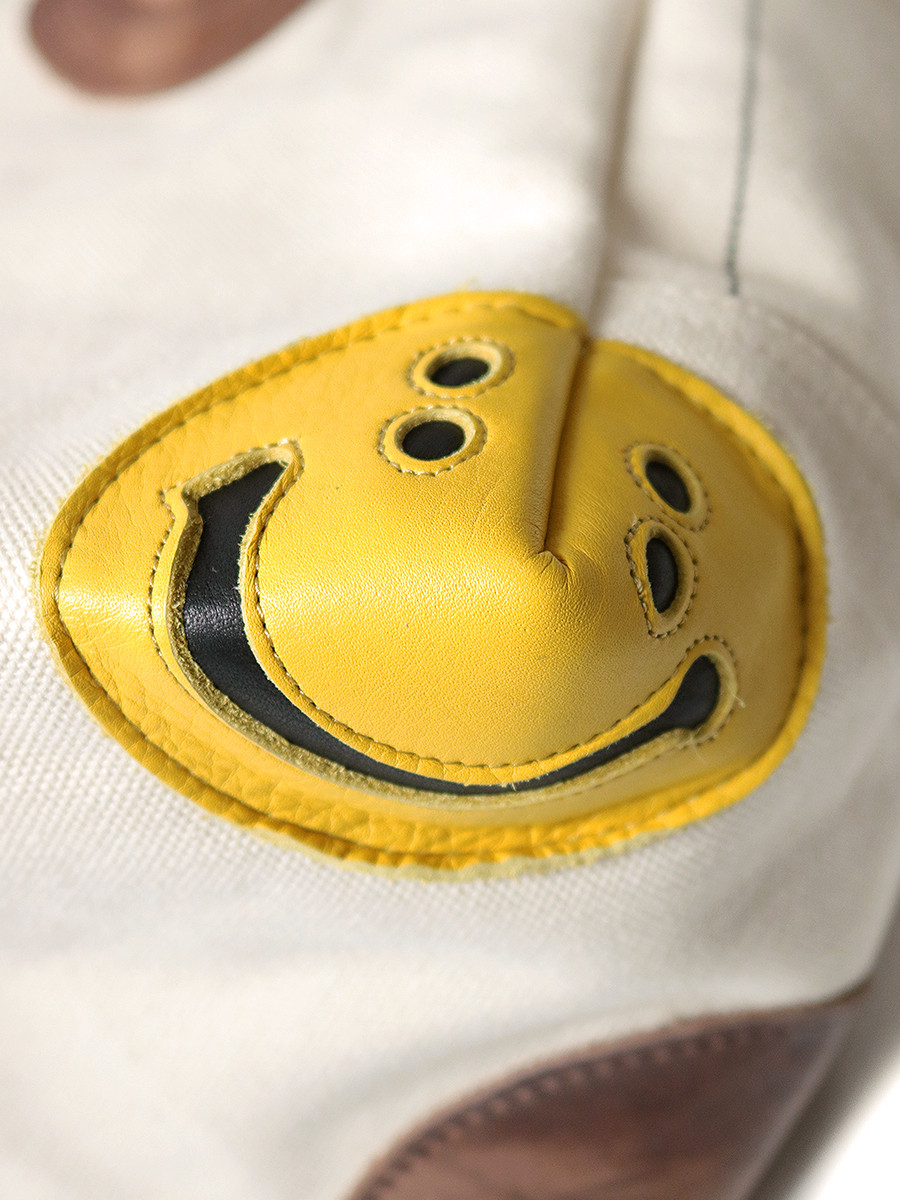 KAPITAL Bag No. 4 Canvas Rain Smile MILK BAG S