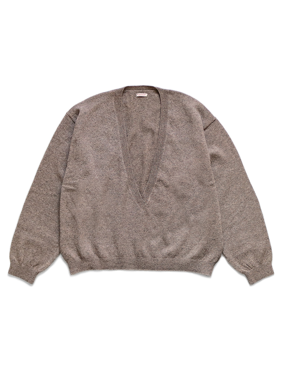 Tibi v clearance neck sweater