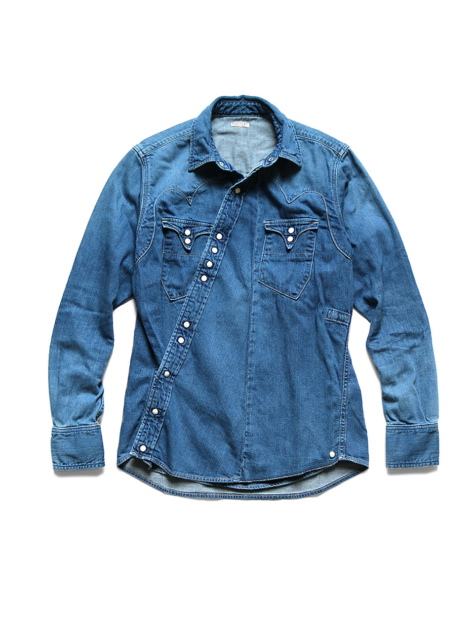 KAPITAL Shirt 8Oz Denim Sukiyaki Western Shirt (Processed)