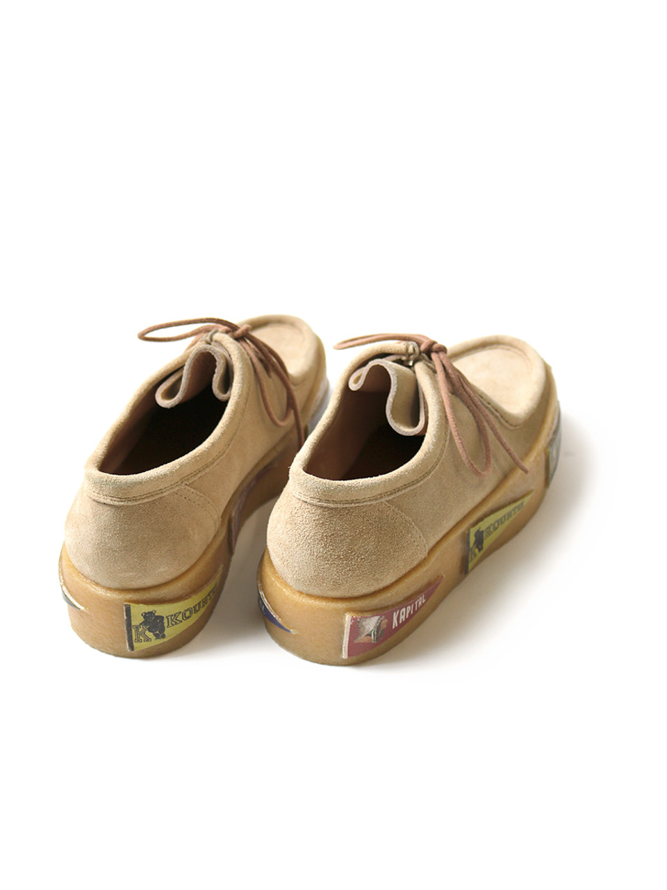 KAPITAL Shoes Leather SRUF Wallaby (Pennant Sole)