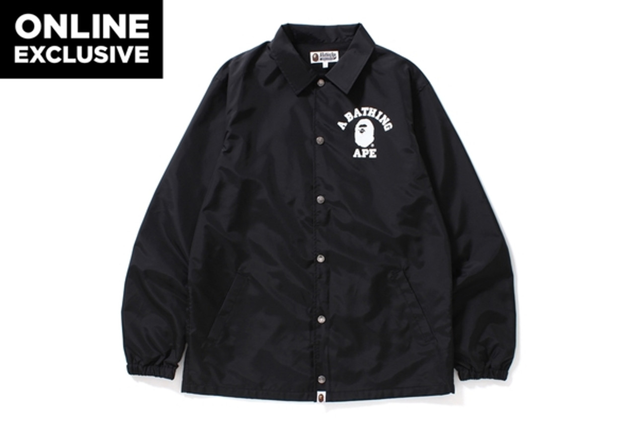 BAPE COLLEGE COACH JACKET Online Shop to Worldwide