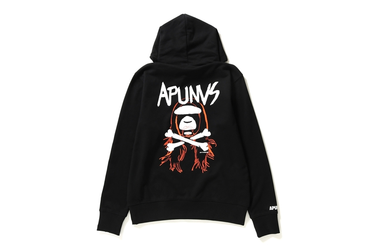 AAPE steve aoki コラボ パーカー AAPSWM9254XXA-3__42467.