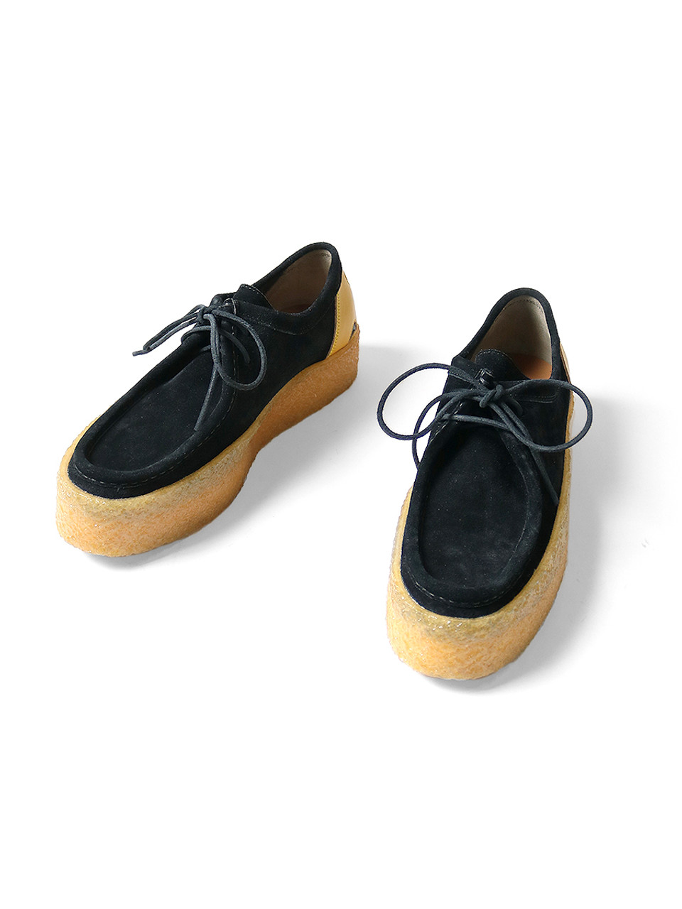KAPITAL Shoes Leather Heel Smiley SURF Wallaby
