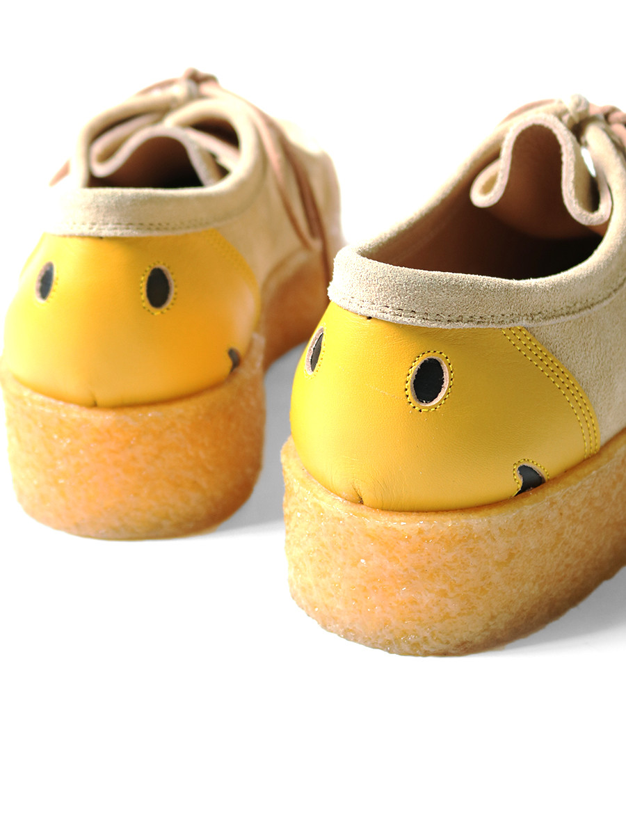 KAPITAL Shoes Leather Heel Smiley SURF Wallaby