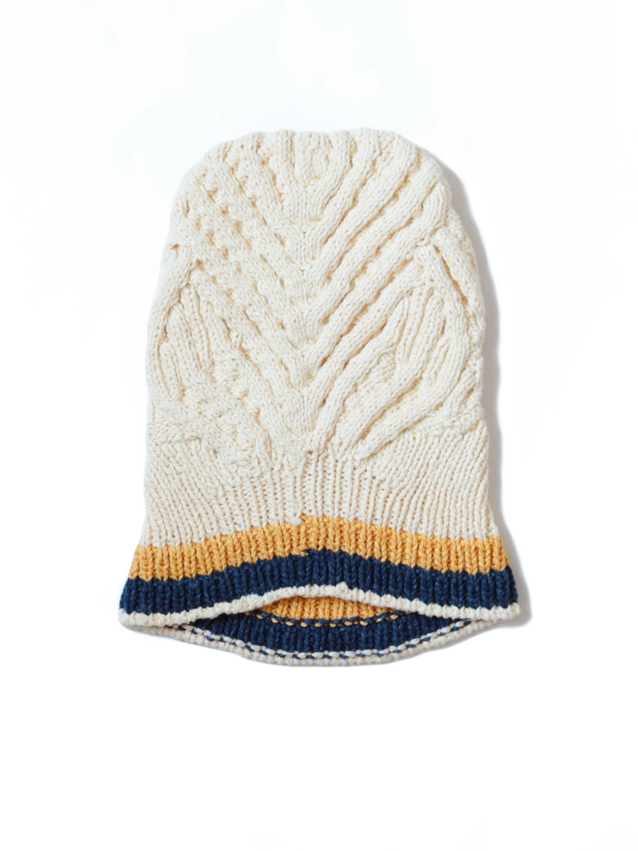 KAPITAL Hat/Cap Cotton Hand Knit SKULL 