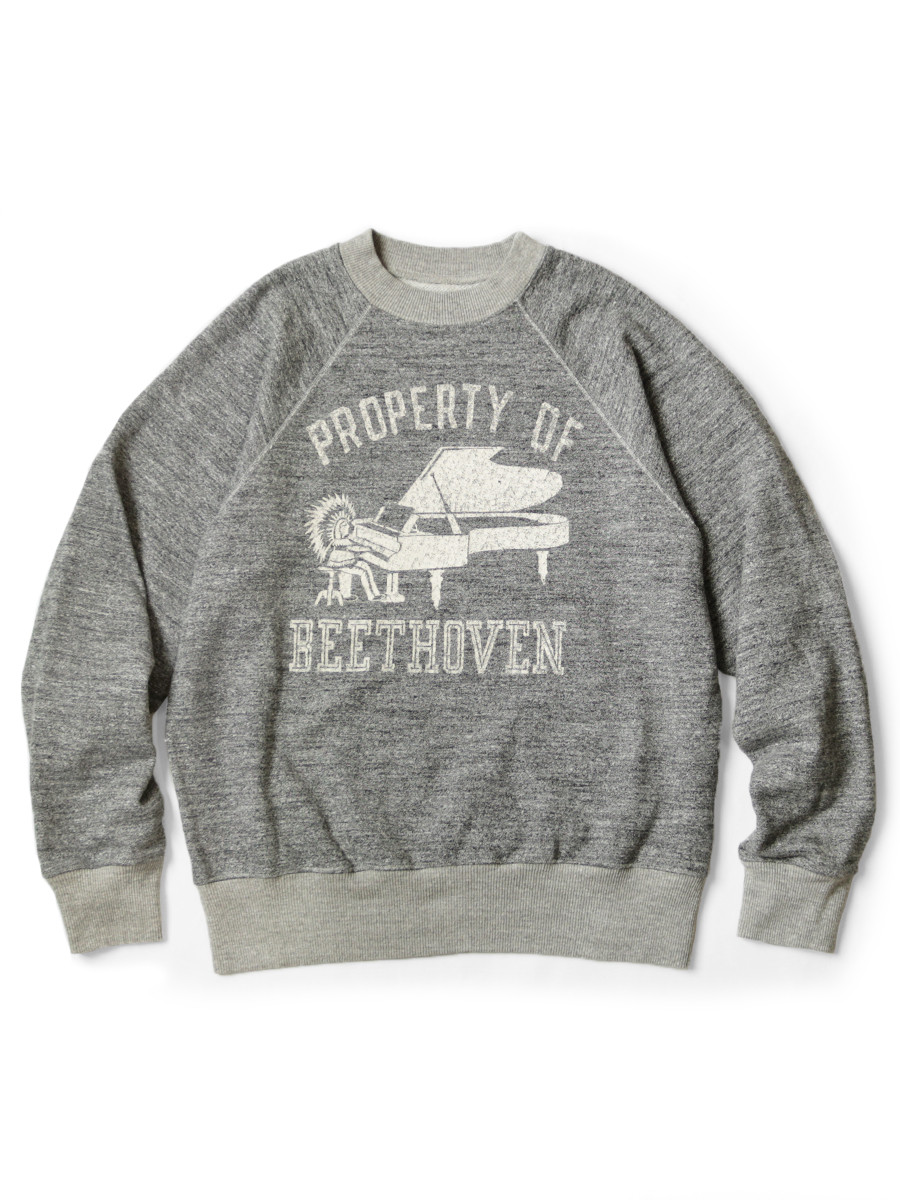 KAPITAL Sweat Shirt TOP Fleece Raglan Crew Sweatshirts (PROPERTY