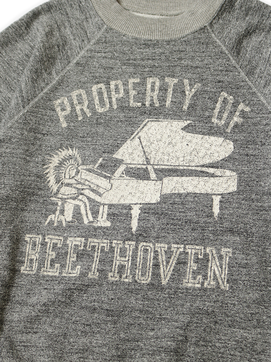 KAPITAL Sweat Shirt TOP Fleece Raglan Crew Sweatshirts (PROPERTY