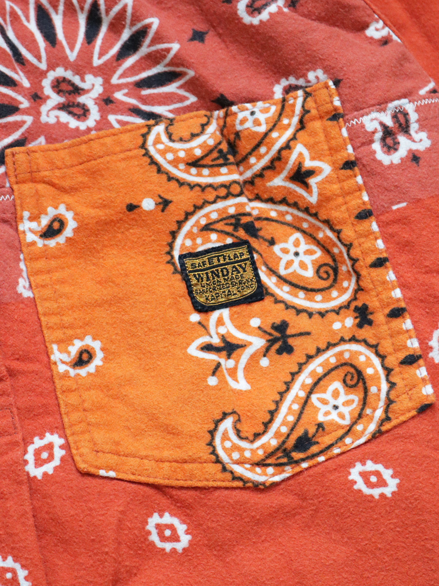 KAPITAL Jacket/Vest Nell Reversible Bandana pt 1St JKT