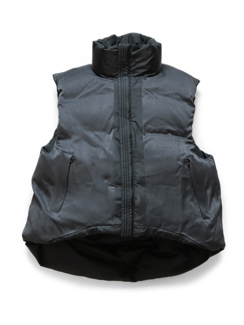 KAPITAL Jacket/Vest Ripstop Nylon Down Burger-KEEL Vest