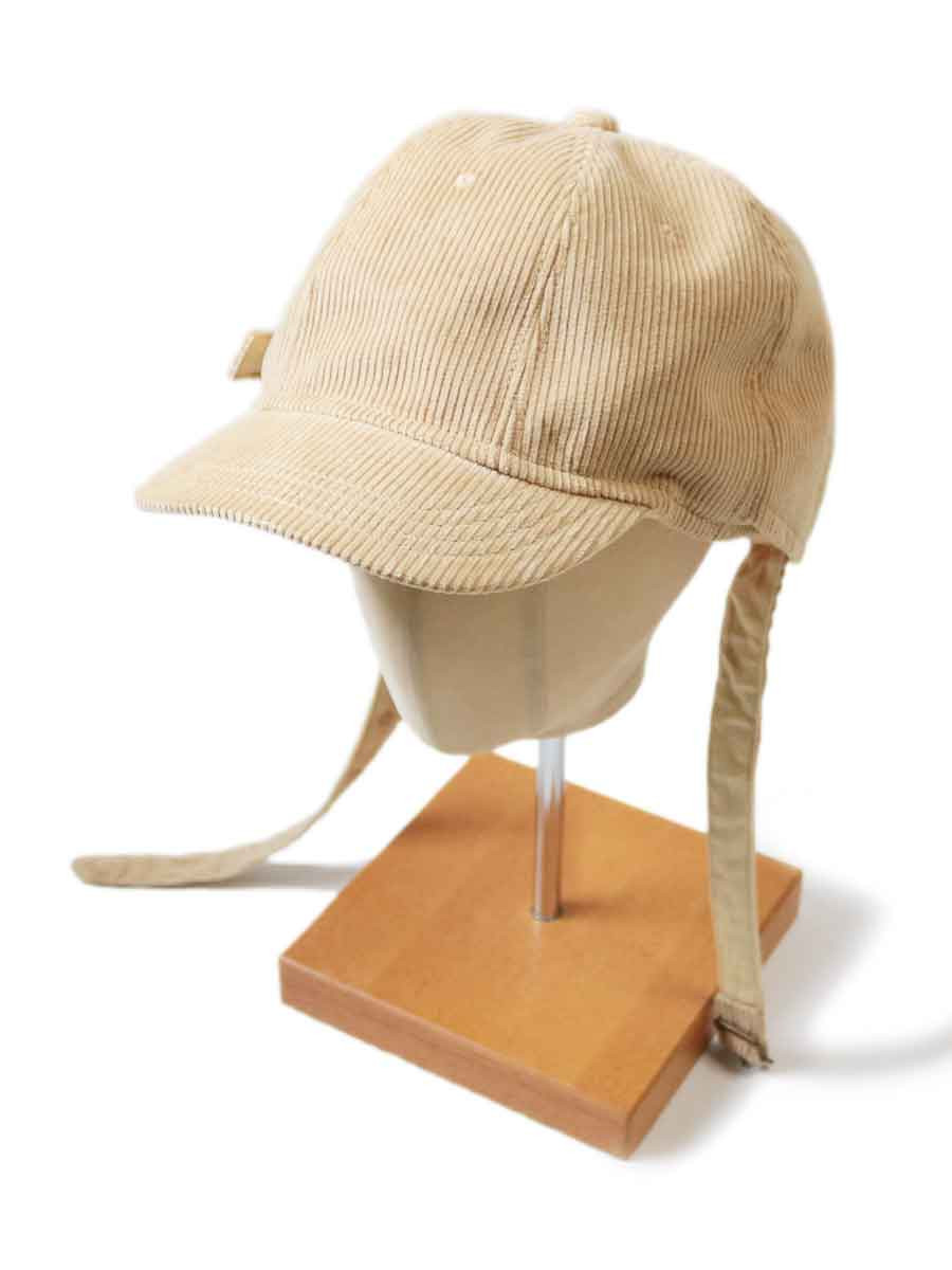 KAPITAL Hat/Cap 8W Corduroy Baby Baby Flight CAP