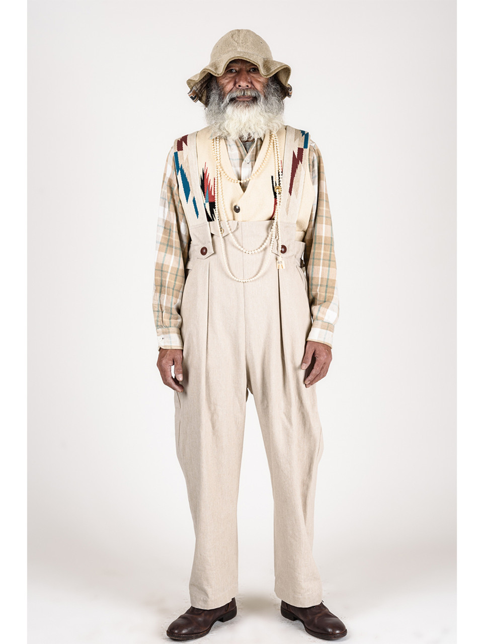 KAPITAL KOUNTRY オーバーオール KAPITAL Pants/Shorts Heather Canvas Ortega Overalls