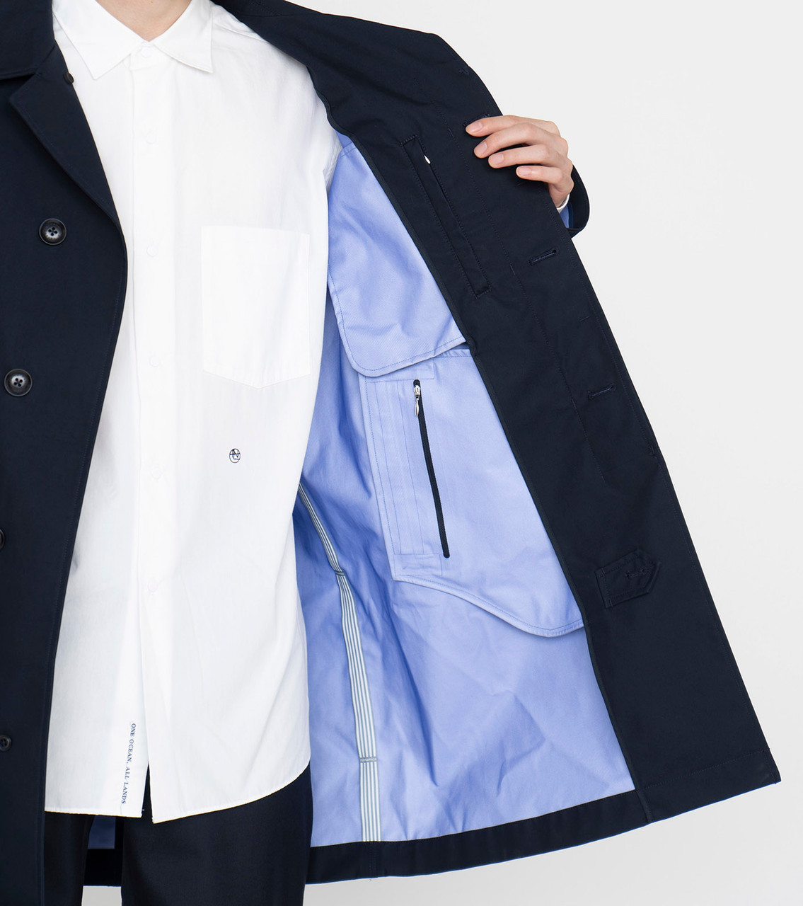 nanamica COAT GORE-TEX Soutien Collar Coat Online Shop to Worldwide