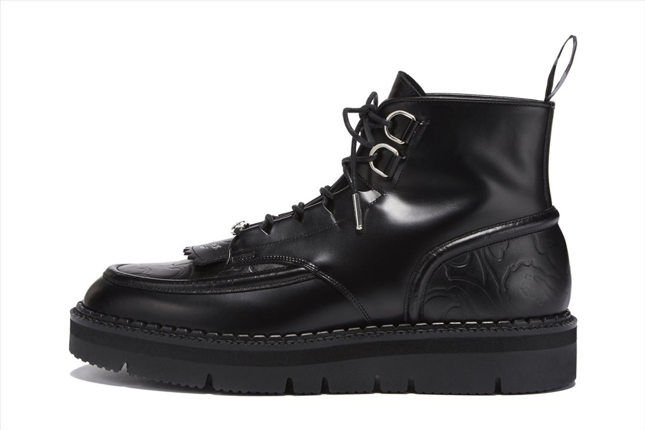 [BAPE BLACK X FOOT THE COACHER] CHAOS BOOTS 1G73-191-945