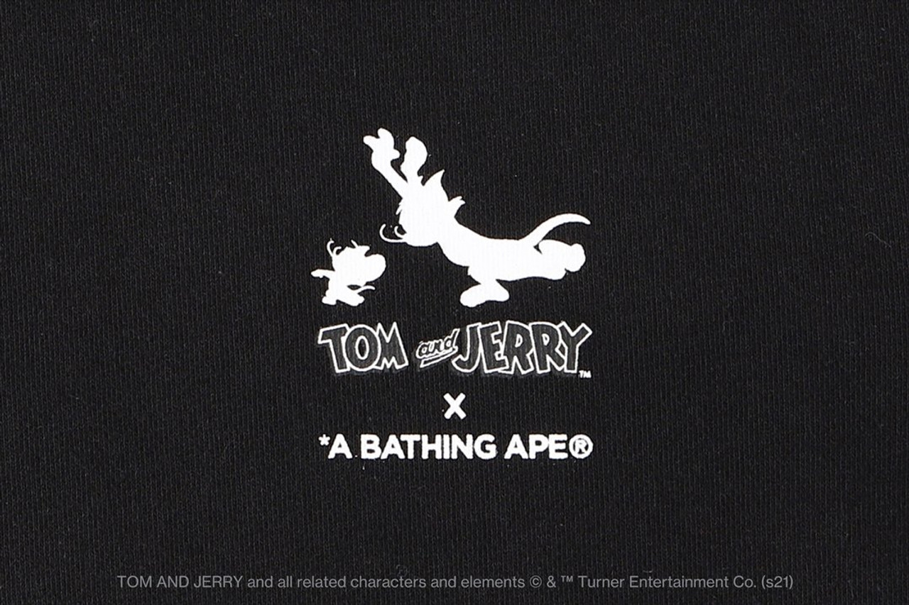 [BAPE X TOM AND JERRY] FOOTPRINTS PULLOVER HOODIE 1H23-114-911