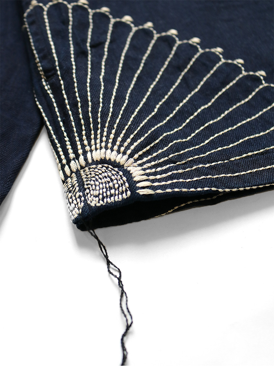 KAPITAL Shirt 8Oz IDG x IDG Denim KAKASHI Shirt (Furoshiki Embroidery)