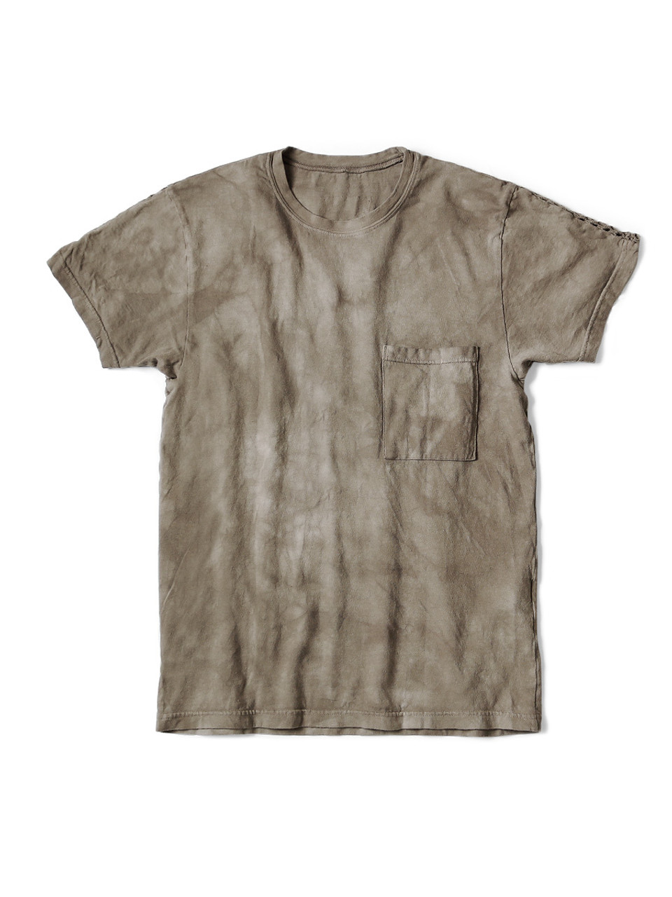 ★パクギュヨン着用★monogram sleeve T-shirt KAPITAL T-Shirt 20 / -Tianzhu Catavira Crew T (Rear Sleeve Mesh)