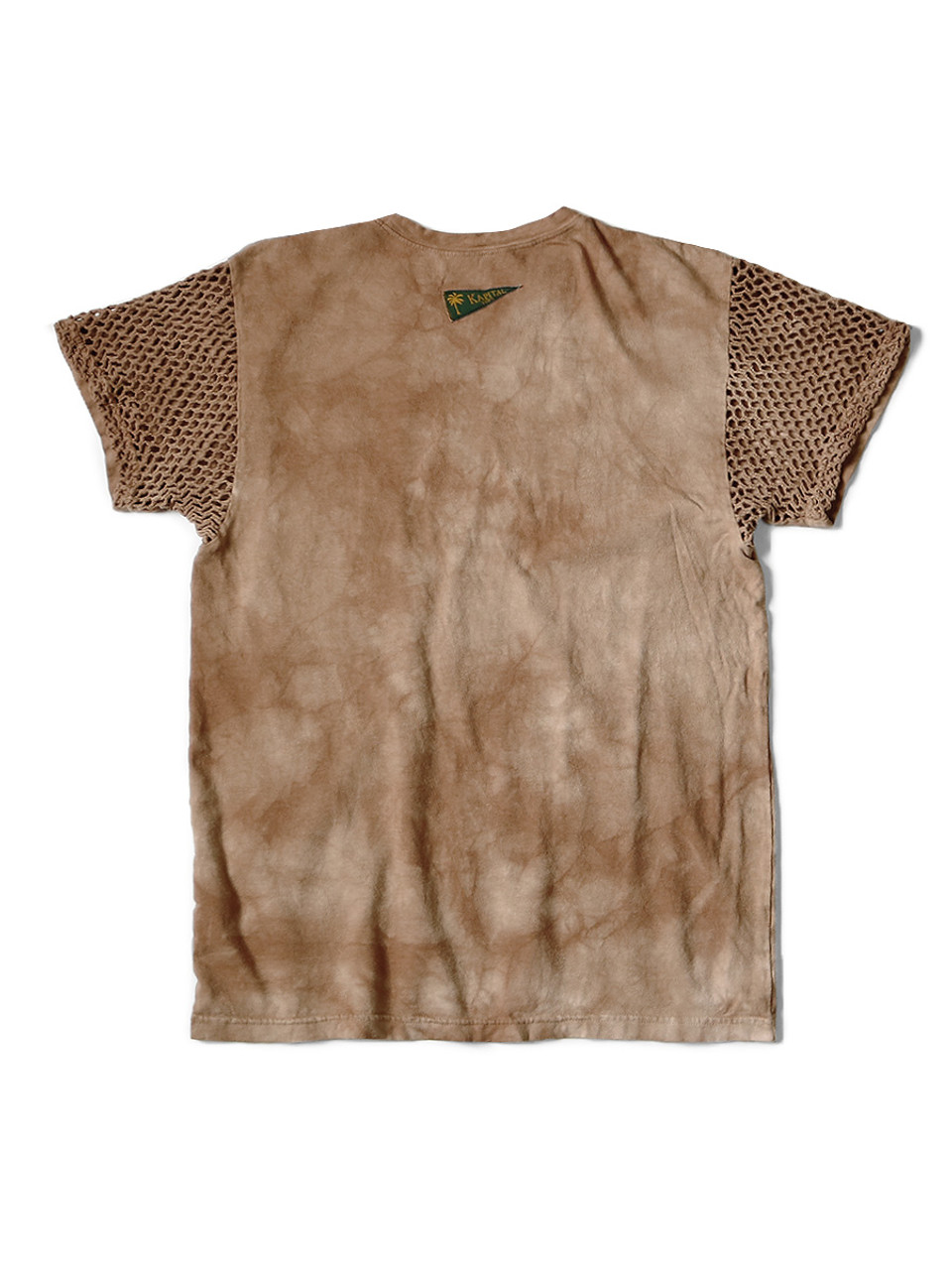 ★パクギュヨン着用★monogram sleeve T-shirt KAPITAL T-Shirt 20 / -Tianzhu Catavira Crew T (Rear Sleeve Mesh)
