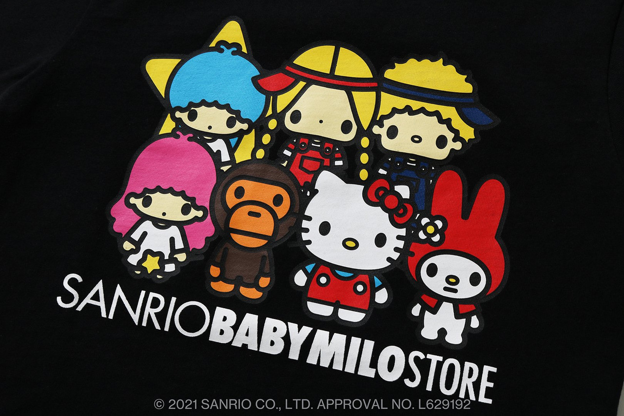 新品未開封 21ss BAPE × Hello Kitty Milo Tee S BABY MILO X HELLO KITTY - TEE KIDS – eu.bape.com