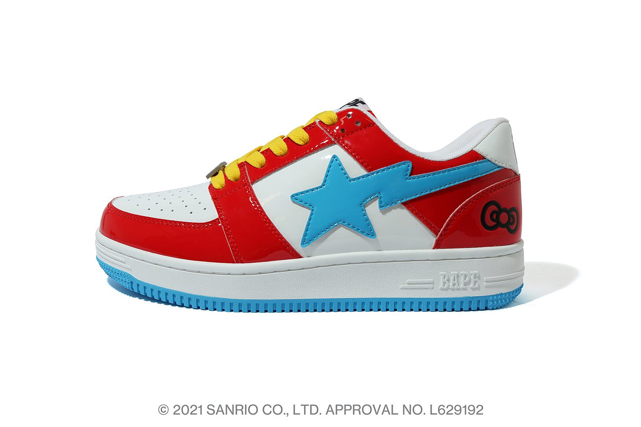 bape shoes hello kitty