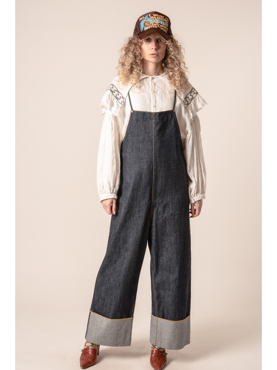 KAPITAL Dress/Jumpsuit 14Oz Selvedge Denim Dead Stock Overalls