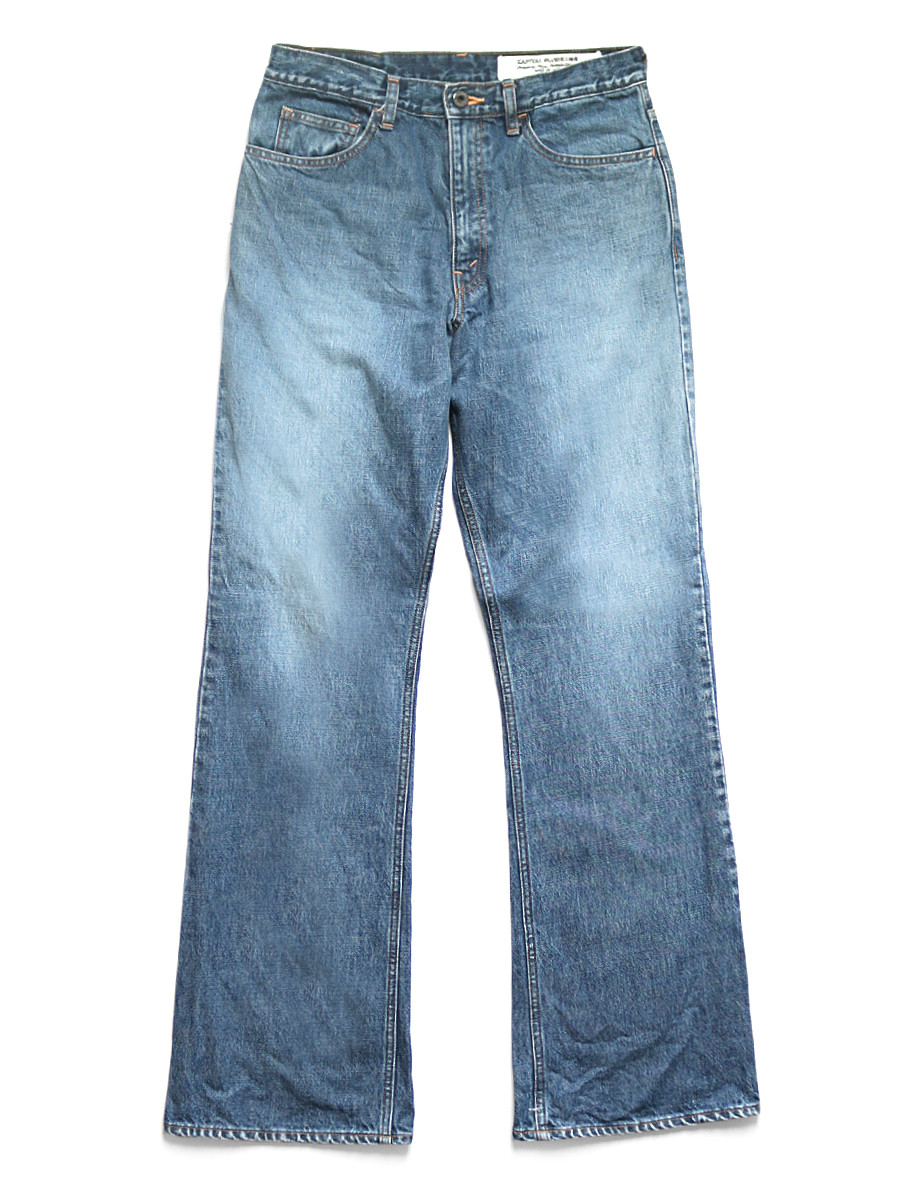 KAPITAL Pants 14Oz Denim 5P Rat Flare Pants Ms