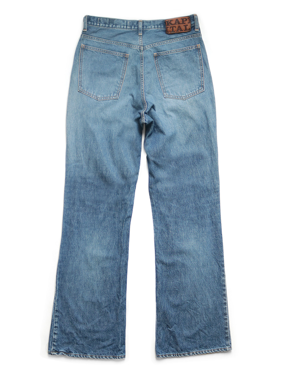 KAPITAL Pants 14Oz Denim 5P Rat Flare Pants Ms