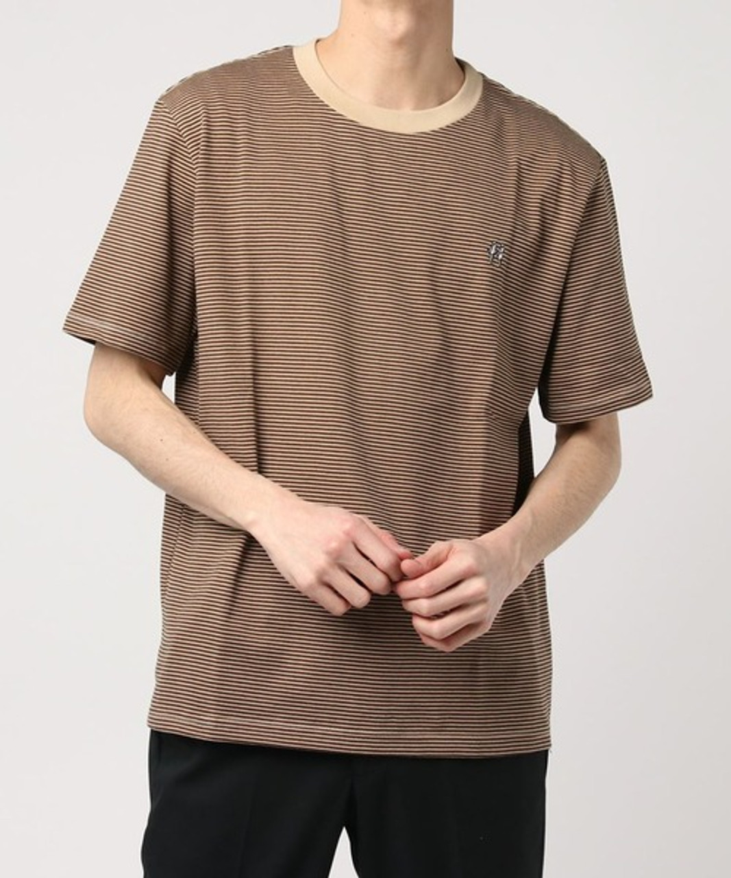 NUMBER (N)INE Tops NARROW BORDER T-SHIRT