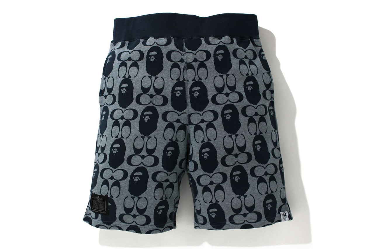 PANTS [BAPE X COACH] SWEAT SHORTS