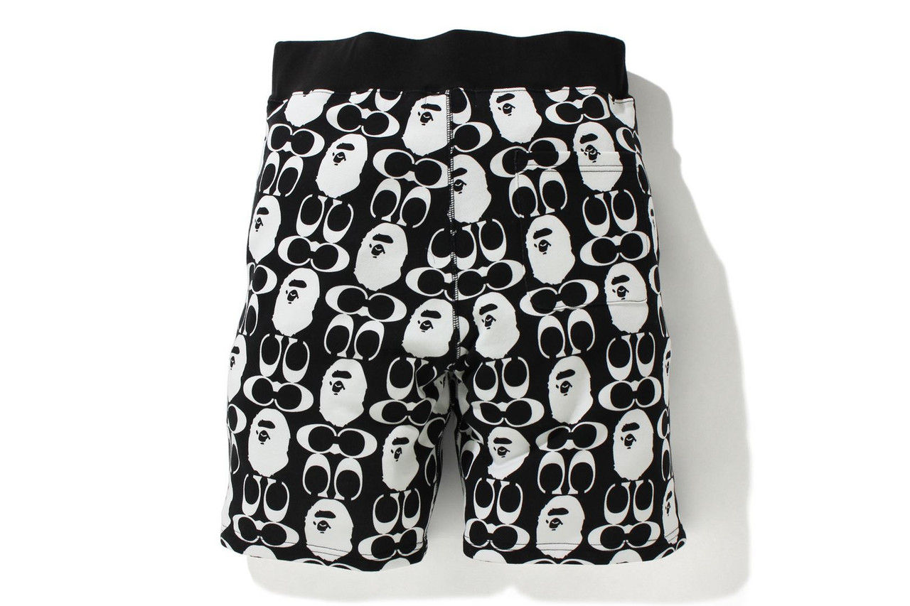 PANTS [BAPE X COACH] SWEAT SHORTS