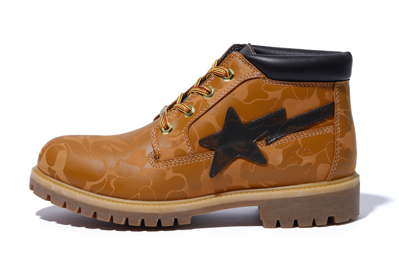 Timberland BAPE STARS ワークブーツ 44/28cm Timberland BAPE STARS ワークブーツ 44/28cm Timberland BAPE STARS
