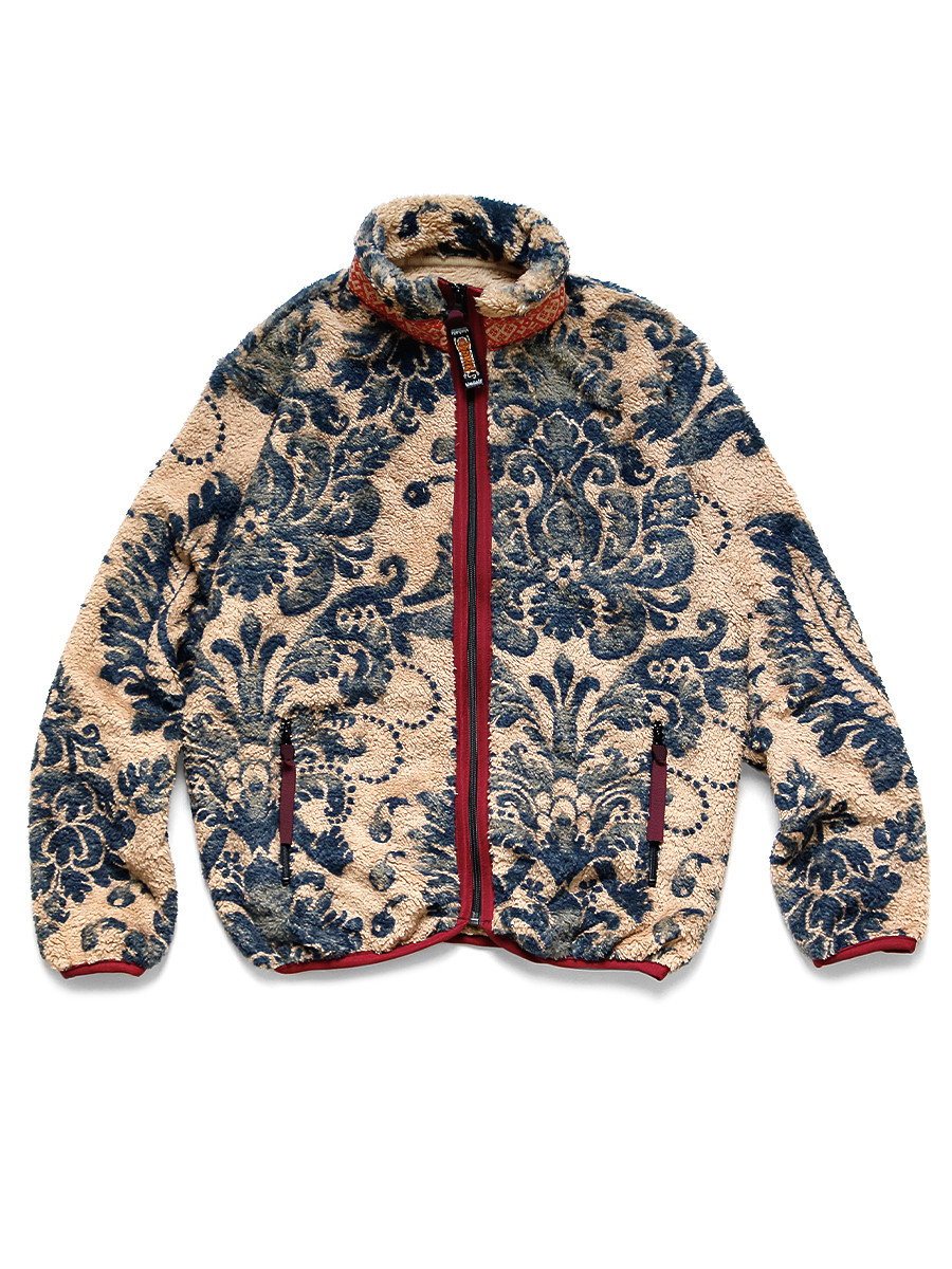 KAPITAL ジャケット KAPITAL Sweat Shirt Damask Fleece ZIP Blouson