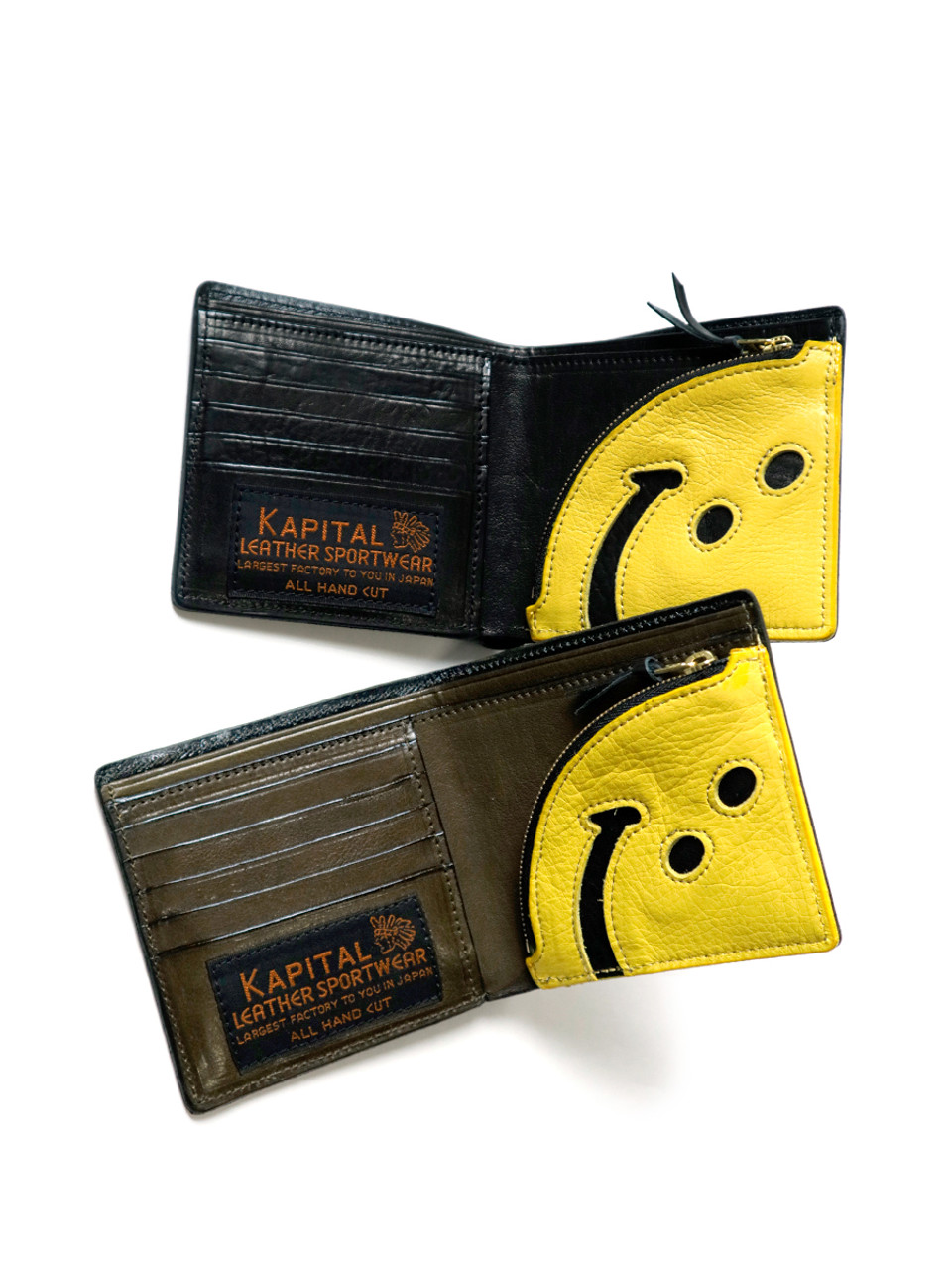 Leather Rain Smile Wallet K2109XG503