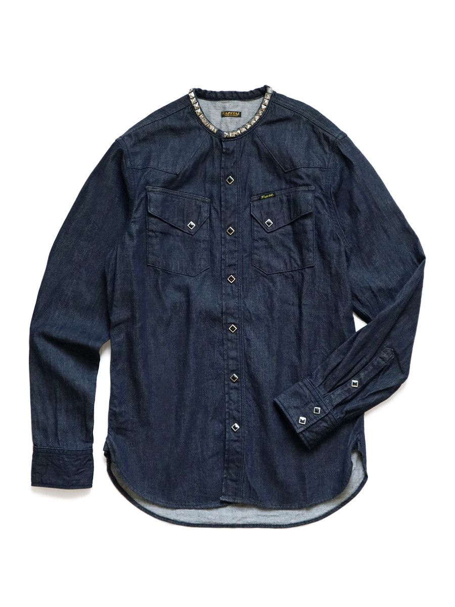 KAPITAL / indigo studs T shirts