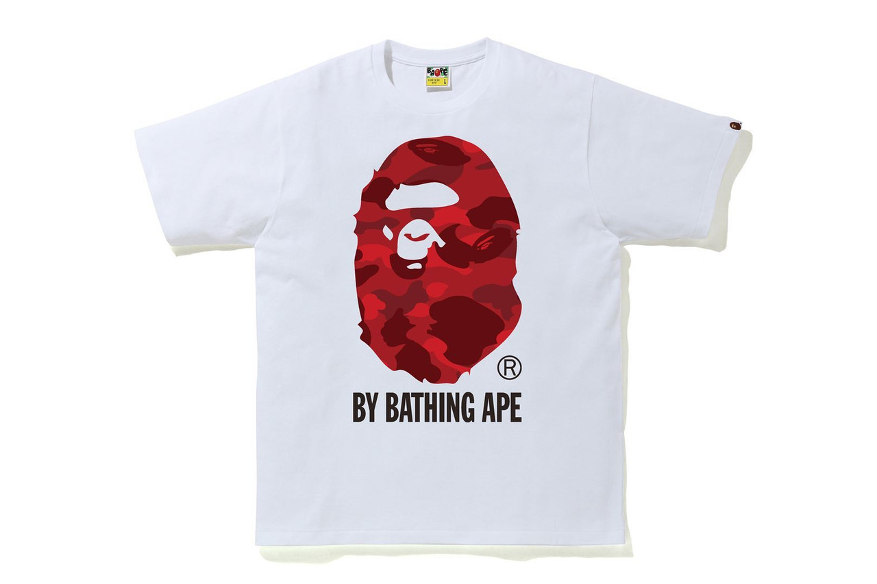 BAPE T-SHIRT COLOR CAMO BY BATHING APE TEE