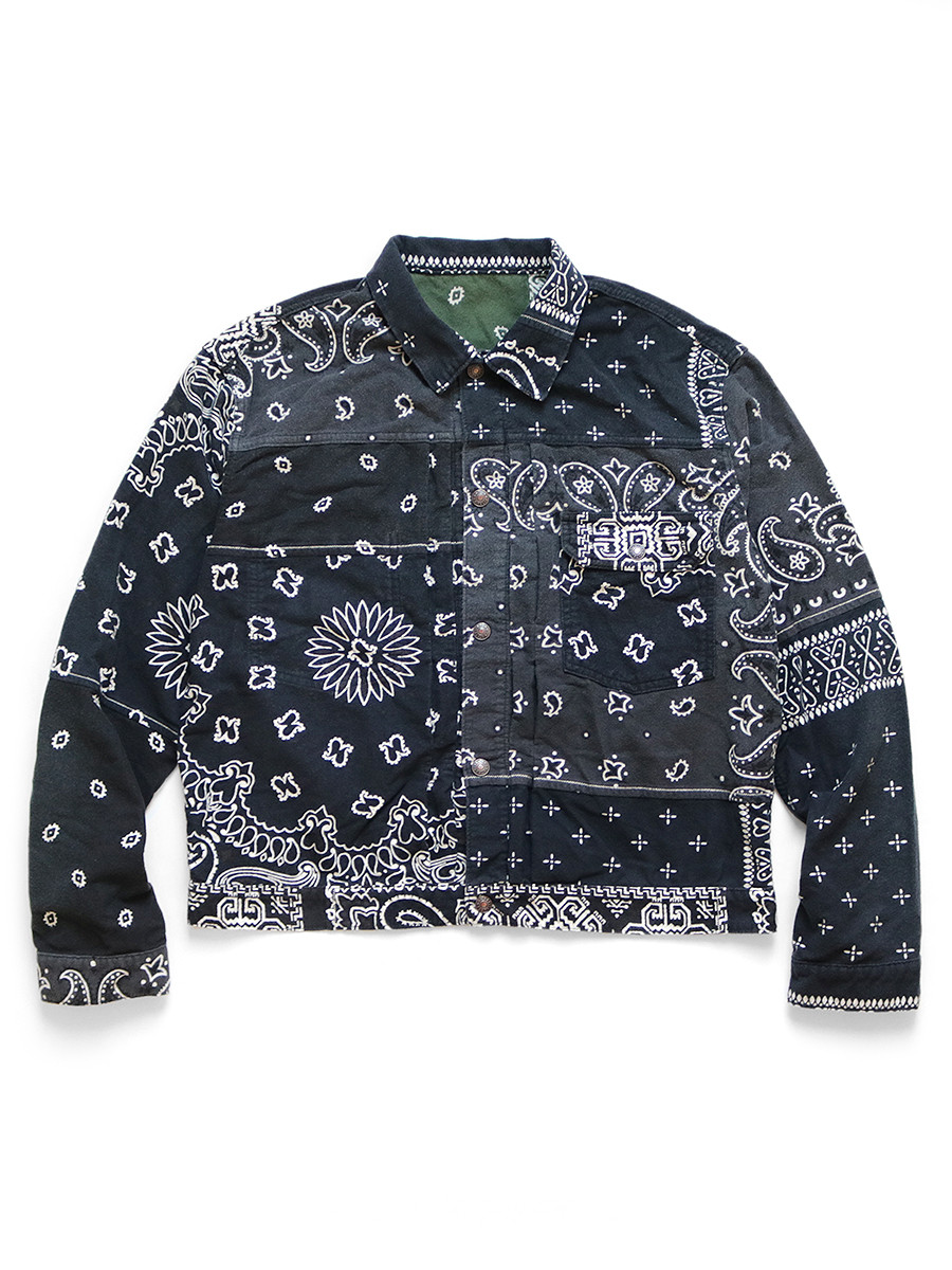 KAPITAL Jacket Nell Reversible Bandana pt 1St JKT