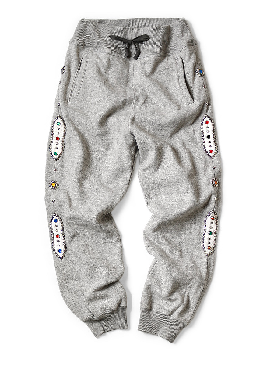 TOP Fleece Sweat Rib Pants (Studs 