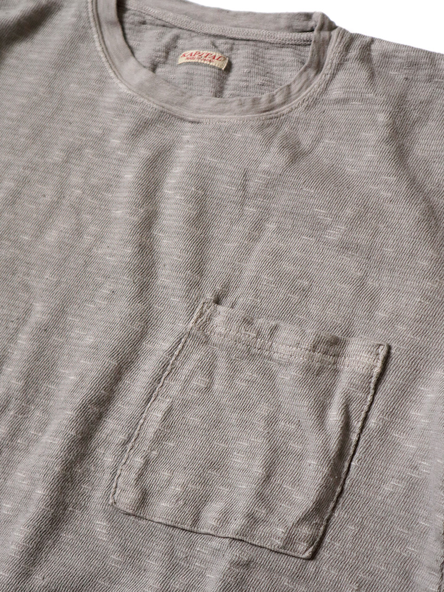 KAPITAL T-Shirt Amuse Knit Pokeron T