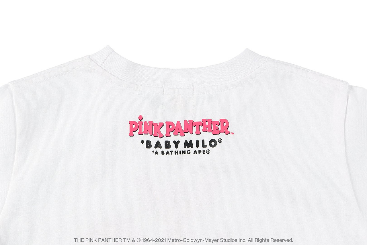T-SHIRT [BAPE X PINK PANTHER] BABY MILO TEE # 1