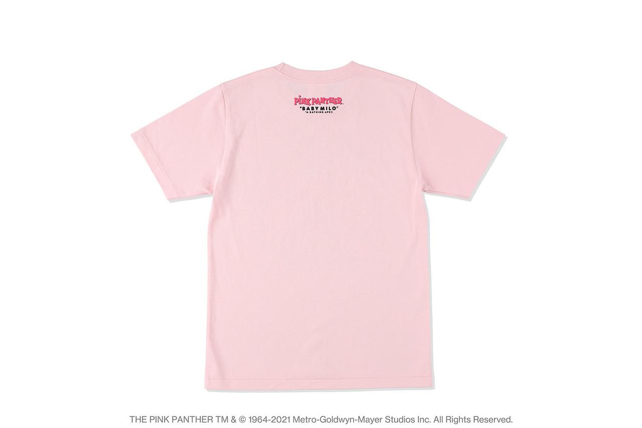 T-SHIRT [BAPE X PINK PANTHER] BABY MILO TEE # 1