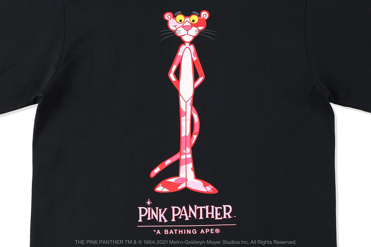 CUT AND SEWN [BAPE X PINK PANTHER] LONG SLEEVE TEE