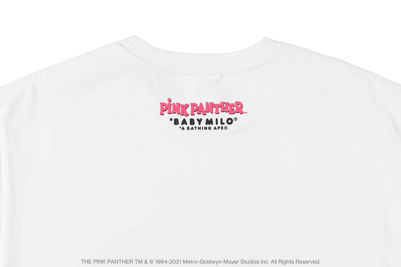 T-SHIRT [BAPE X PINK PANTHER] BABY MILO TEE # 1