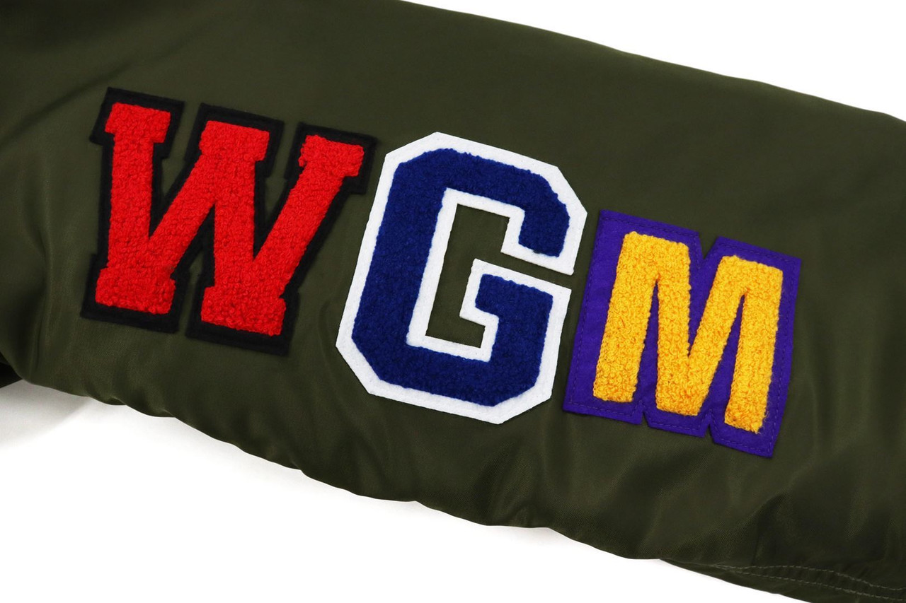 Wgm Real Vs Fake Bape Jacket BAPE JACKET SHARK LOOSE FIT MA-1