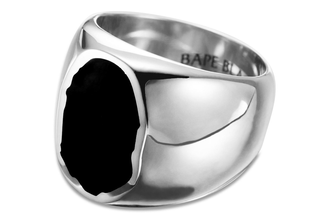 BAPE BLACK RING - アクセサリー