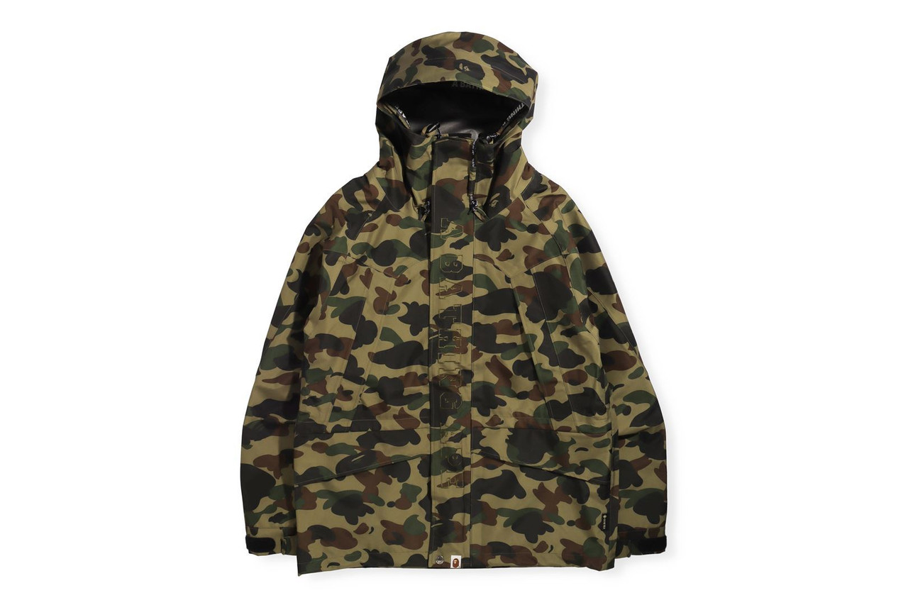 BAPE JACKET GORE-TEX 1ST CAMO SNOWBOARD JACKET