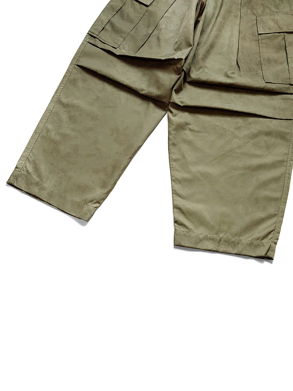 Kapital, Fast Dry Twill EASY JUMBO Cargo Pants - Khaki, Women