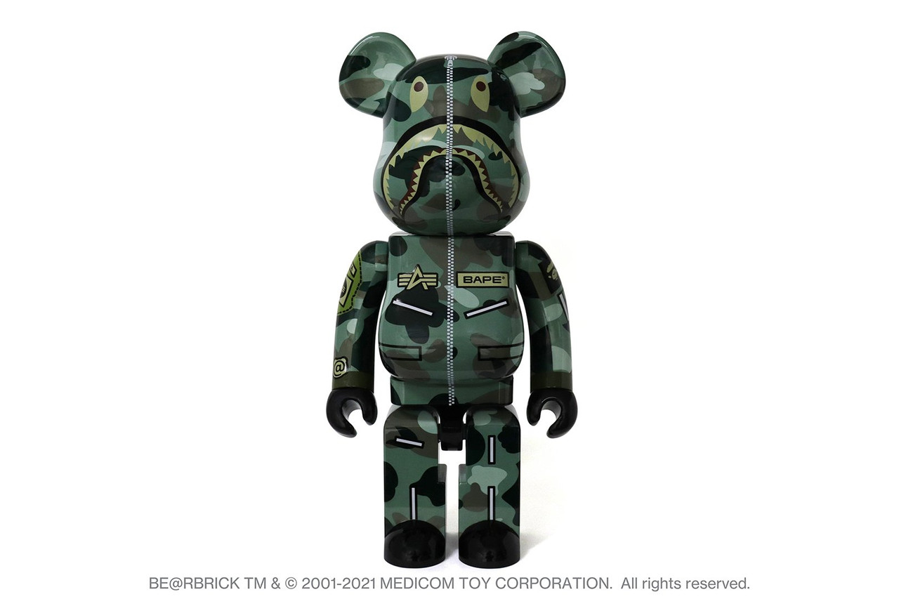 GOODS [BAPE X ALPHA] BE @ RBRICK 1000%